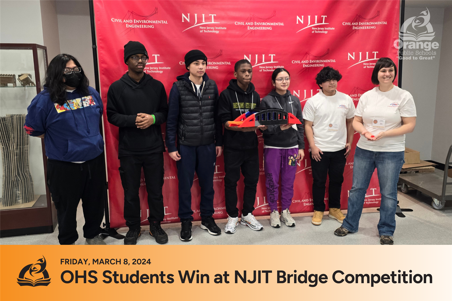 OHS students showcase innovation and skill at NJIT competition. 