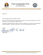 District Observance of Independence Day