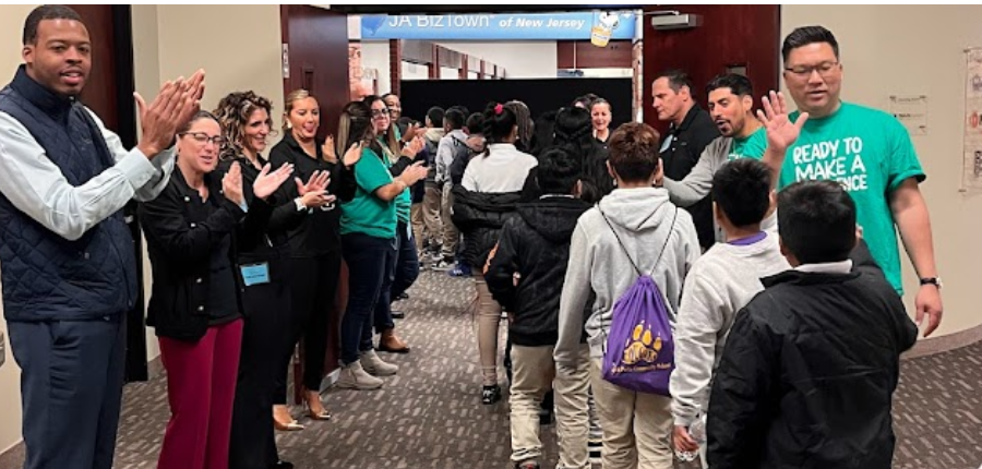 District 5th Graders Visit Junior Achievement of New Jersey's "BizTown"