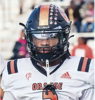  Orange HS Football Team Ends 6 - 3 Season