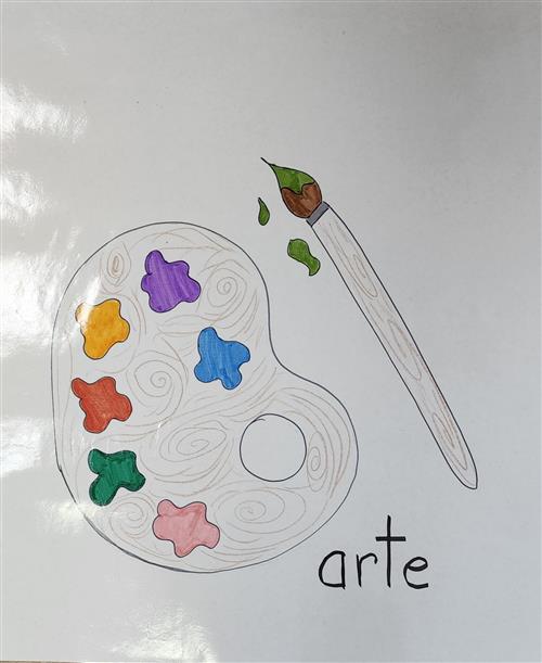 Yo aprendo arte.