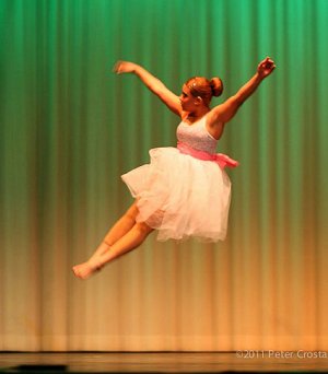 OHS Dancer Reaches Unique Height