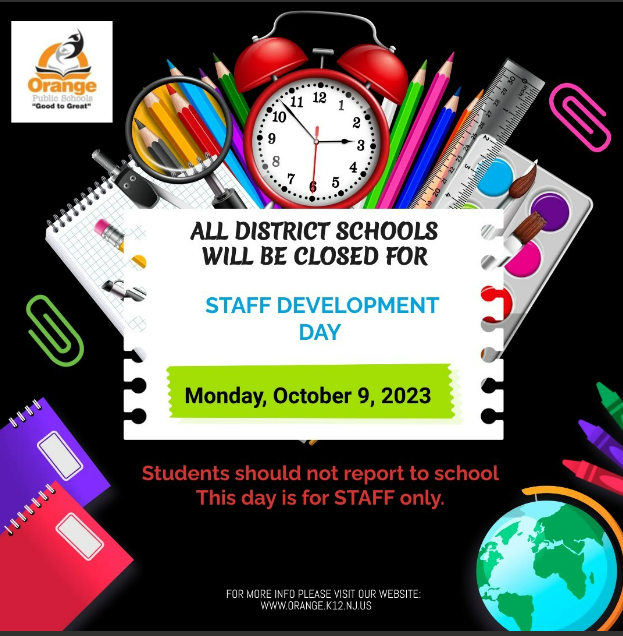 School Closed - October 9, 2023