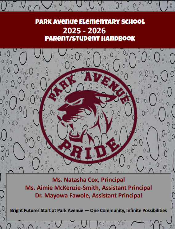Park Avenue School Student Handbook
