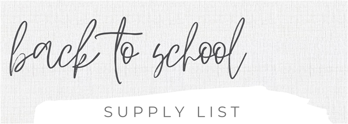 Back to school