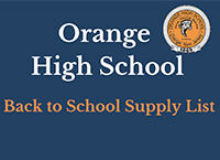 Orange High School Back to School Supply List