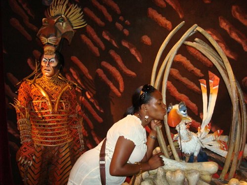 Lion King wax figures